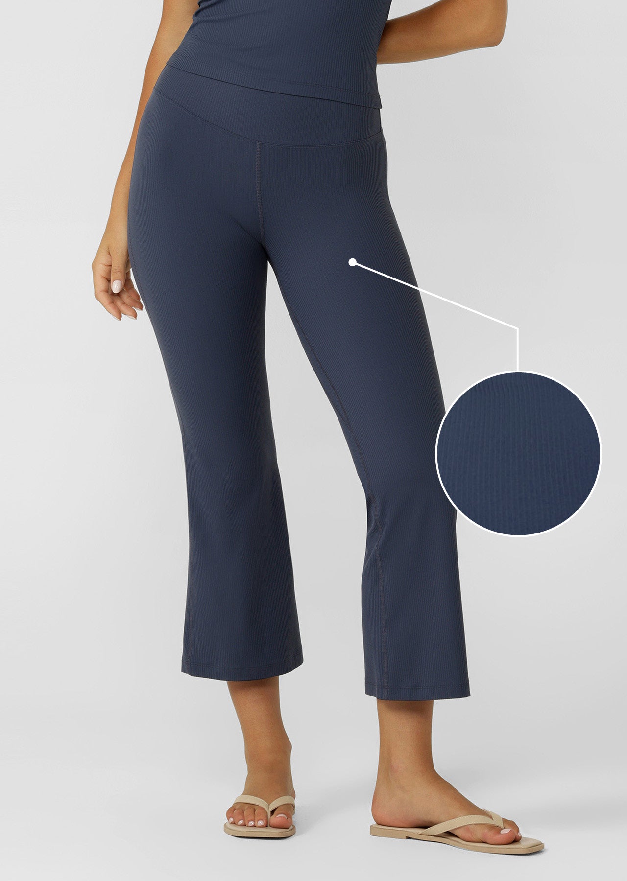 Irresistible Luxe Active Rib Cropped Yoga Pants – Lorna Jane