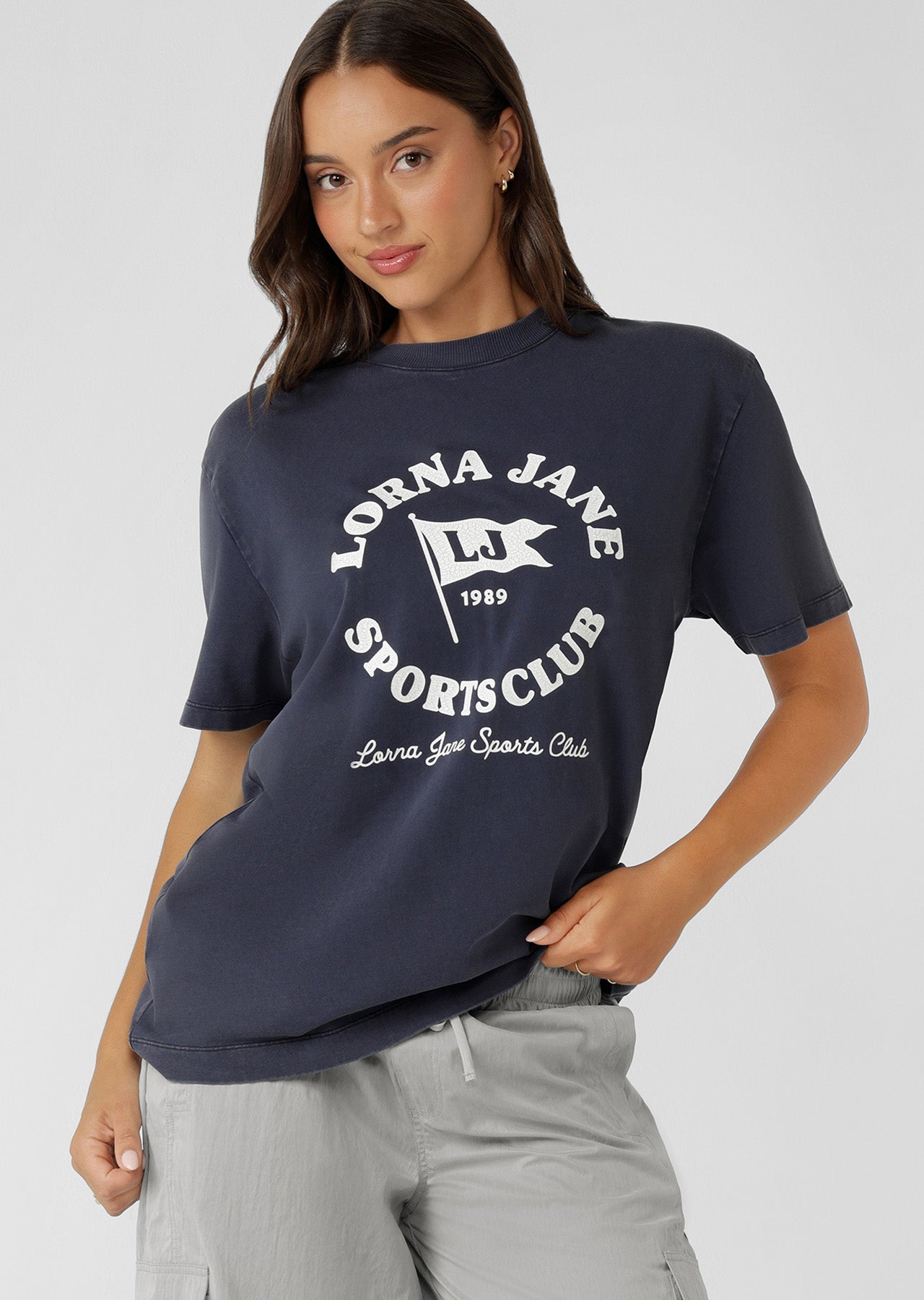 ホットヨガウエア(SUKALA、Lorna Jane) Victory Washed T-Shirt – Lorna Jane