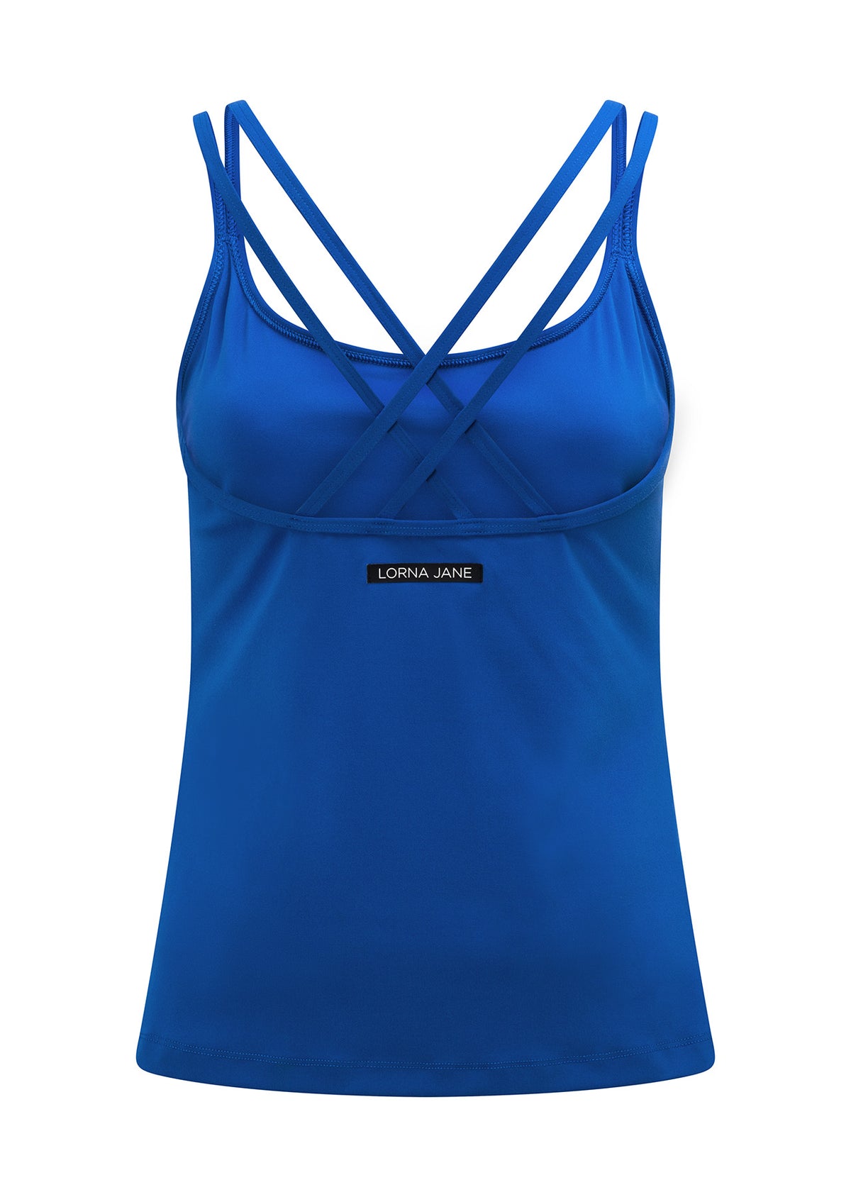 Lorna Jane Strapped In Active Tank - Cobalt Blue
