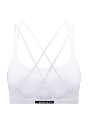 Lorna Jane Hot Shot Sports Bra - White