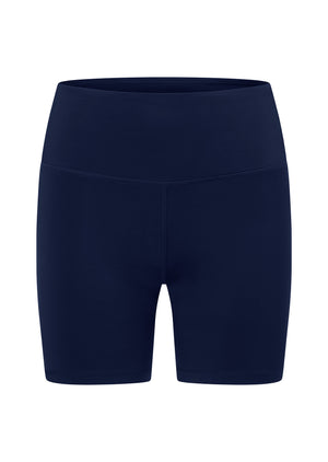 Lorna Jane Lotus No Chafe Cool Touch Bike Shorts - French Navy