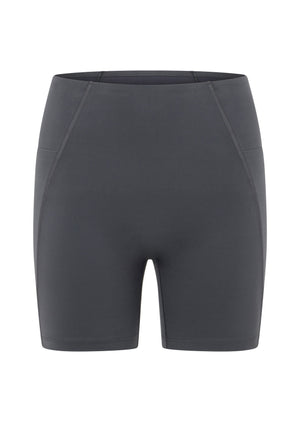 Lorna Jane Sculpt And Support No Ride Bike Shorts - Titanium