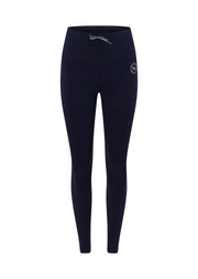Lorna Jane Limited Edition Lotus No Chafe Ankle Biter Leggings - French Navy