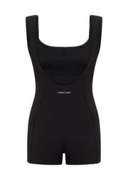 Lorna Jane Off Duty Luxe Rib Bodysuit - Black
