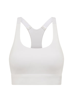 Lorna Jane Pace It Sports Bra - Recycled White