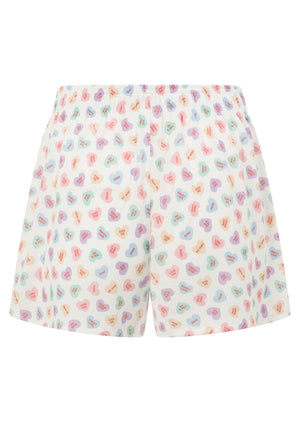 Lorna Jane Sweetheart Shorts - Sweetheart Print