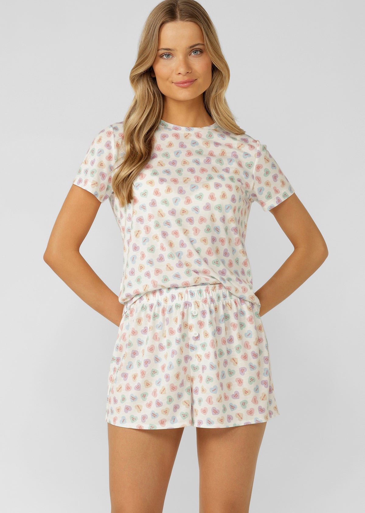 Lorna Jane Sweetheart T-Shirt - Sweetheart Print