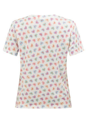 Lorna Jane Sweetheart T-Shirt - Sweetheart Print