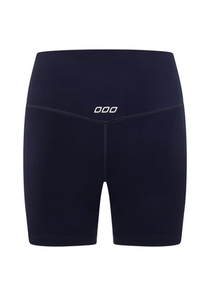 Lorna Jane Lotus No Chafe 16cm Bike Shorts - French Navy