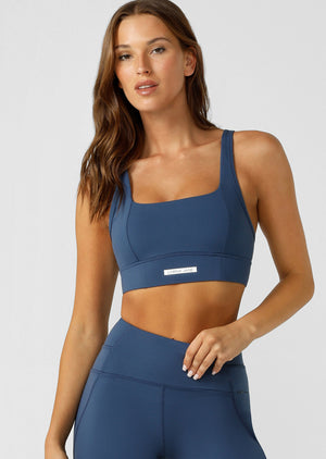 Lorna Jane Speed Circuit Sports Bra - Academy Blue