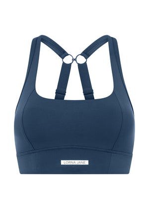 Lorna Jane Speed Circuit Sports Bra - Academy Blue