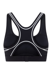 Lorna Jane Retro Track High Support Sports Bra - Midnight Blue