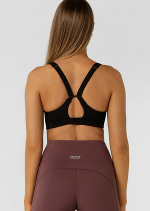 Lorna Jane Lifted Sports Bra - Black