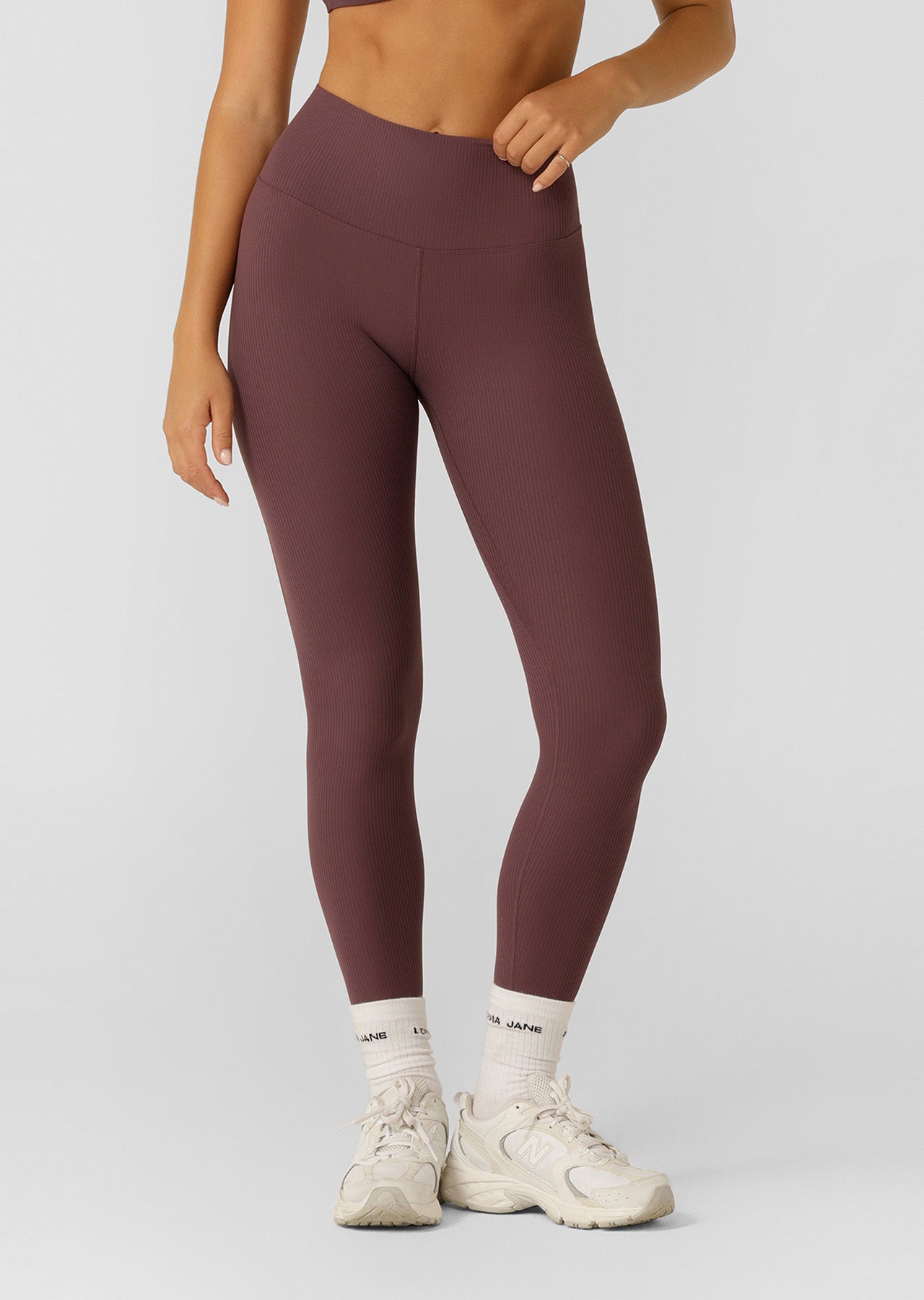 Collection > Ribbed Activewear > Tights and Leggings