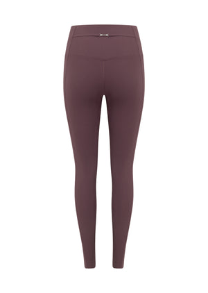 Lorna Jane Irresistible Luxe Rib Full Length Leggings - Amethyst Shadow
