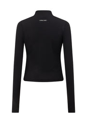 Lorna Jane All Star Active Rib Zip Through Jacket - Black