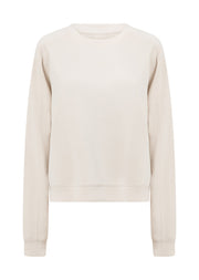Lorna Jane Cloud Nine Spacer Sweatshirt - Ivory