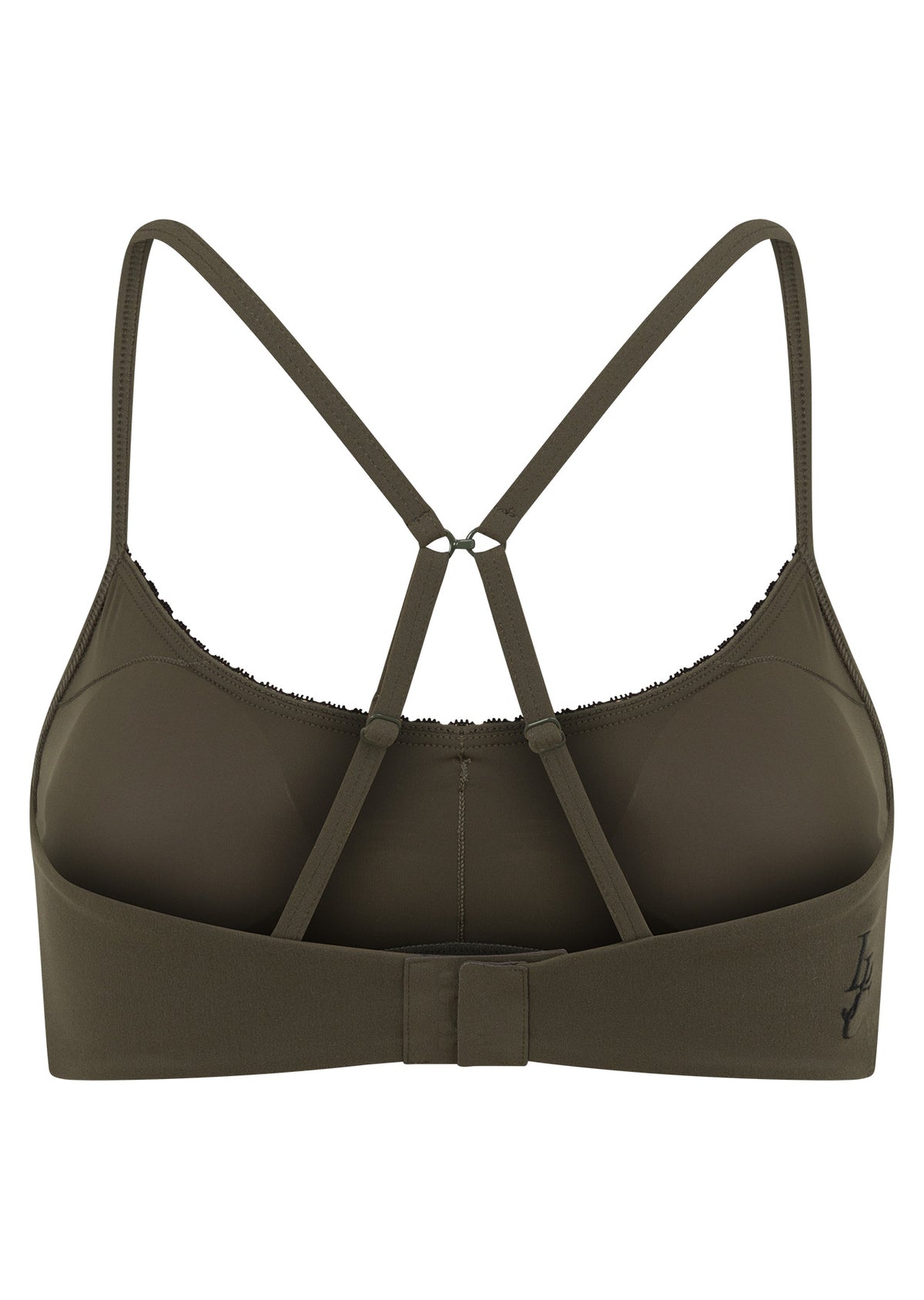 Lorna Jane In The Moment Bralette - Dark Khaki Haze