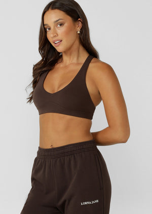 Lorna Jane Free Spirit Sports Bra - Volcano