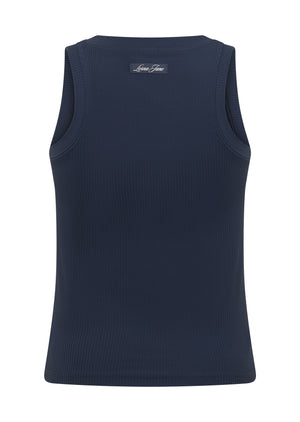Lorna Jane Irresistible Luxe Active Rib Tank - Ash Blue