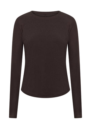 Lorna Jane Training Day Long Sleeve Active Top - Volcano