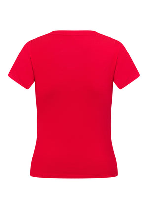 Lorna Jane Active Living Slim T-Shirt - Jam Drop