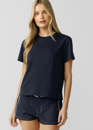 Lorna Jane Signature T-Shirt - Platinum Navy