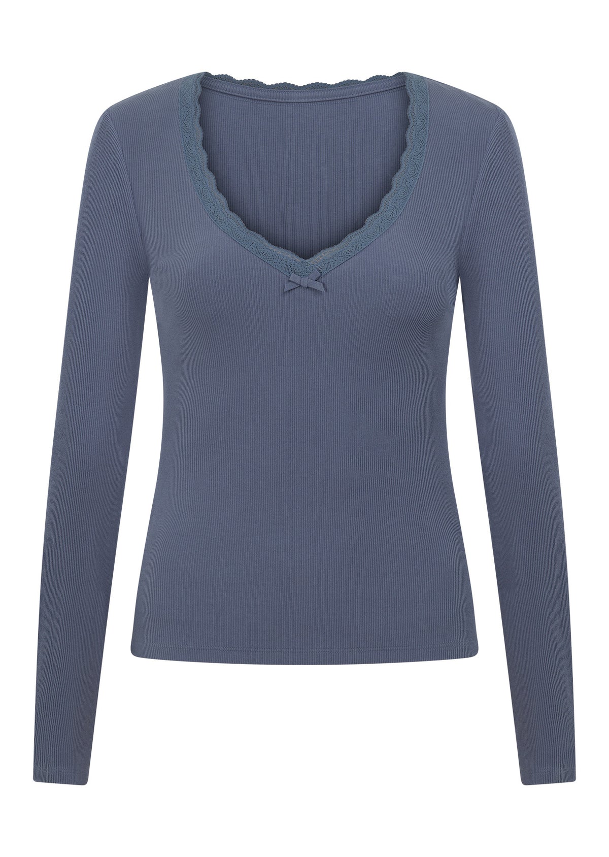 Lorna Jane In The Moment Long Sleeve Rib Top - Shadow