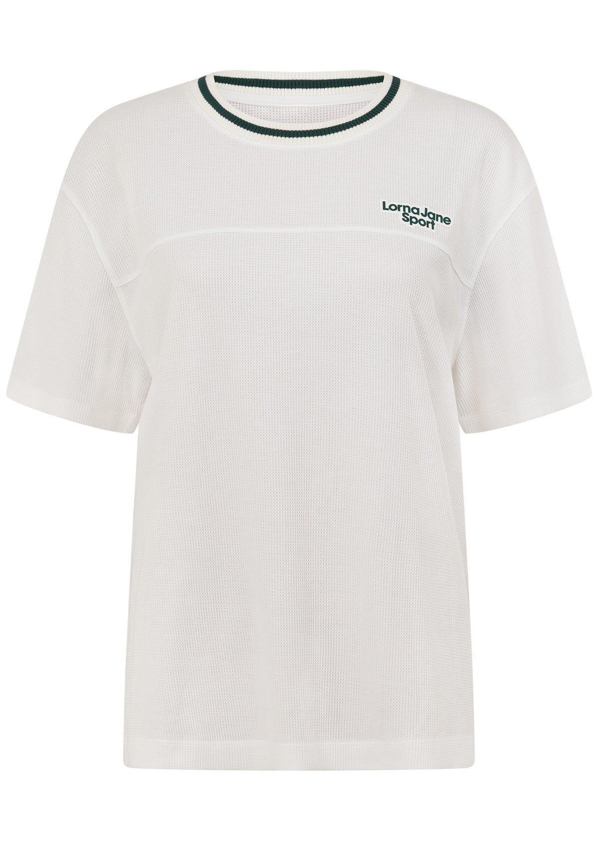 Lorna Jane Arcadia Waffle T-Shirt - White