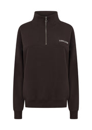 Lorna Jane Streamline Quarter Zip Sweat - Volcano