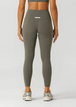 Lorna Jane Go The Distance Ankle Biter Leggings - Agave Green