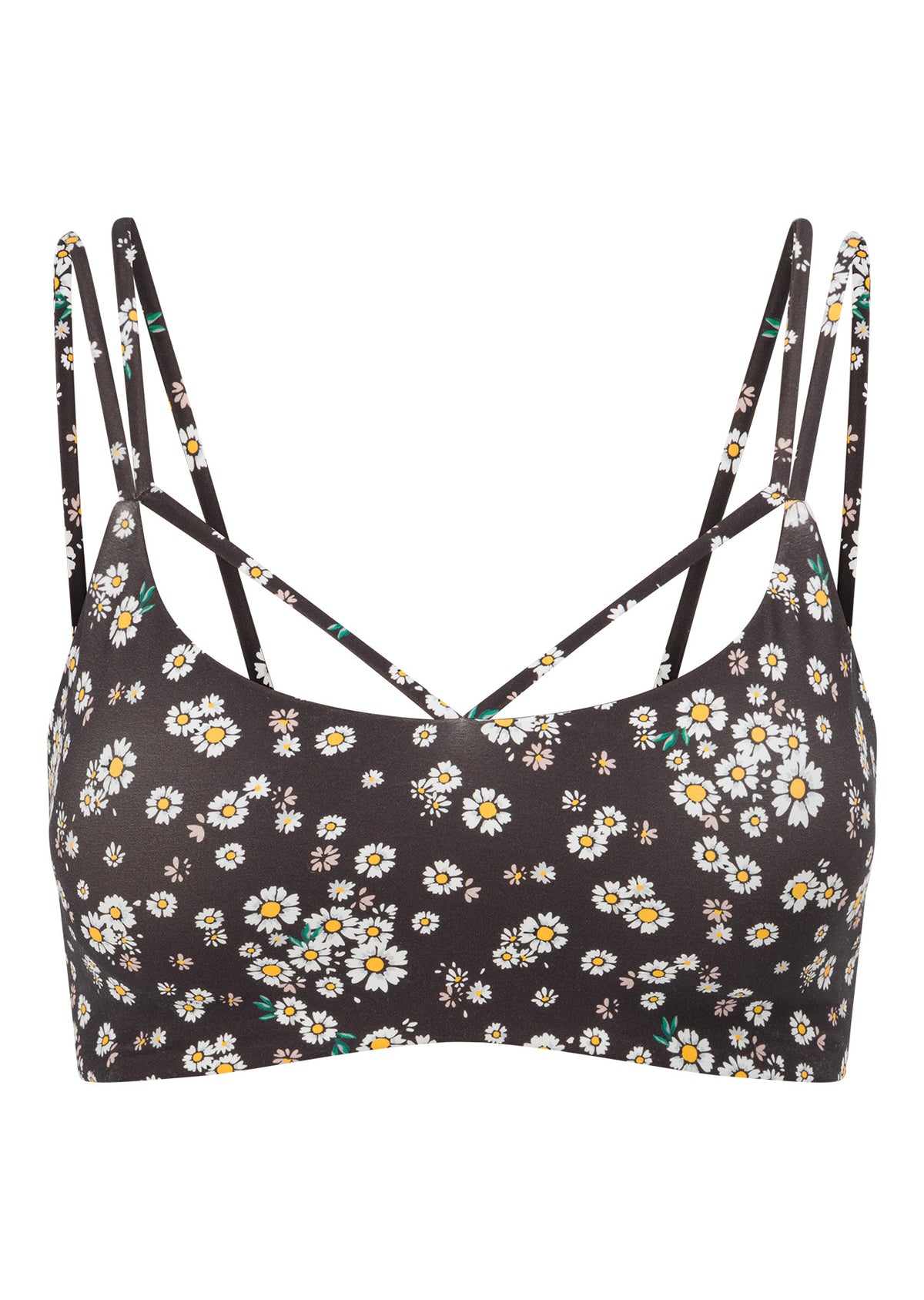 Lorna Jane Ditsy Daisy Sports Bra - Ditsy Daisy Print