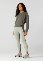 Lorna Jane Make Space Cropped Sweatshirt - Agave Green