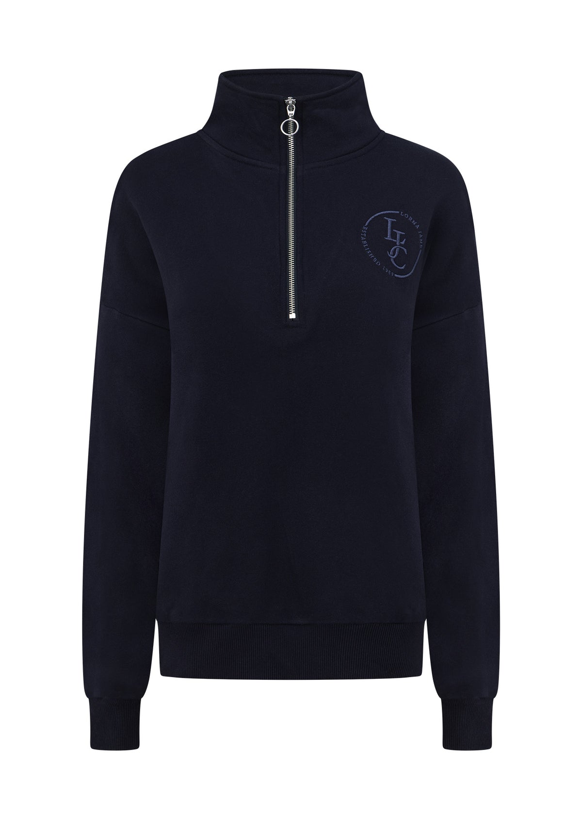 Lorna Jane LJC Heritage Quarter Zip Sweat - Midnight Blue