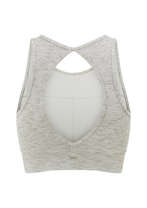 Lorna Jane Lucky Instinct Sports Bra - Grey Marl