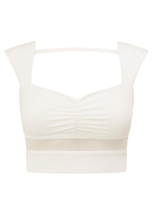 Lorna Jane Sweetheart Sports Bra - Porcelain