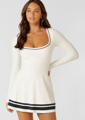 Lorna Jane Courtside Active Dress - Porcelain