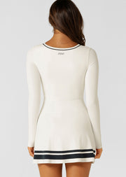 Lorna Jane Courtside Active Dress - Porcelain