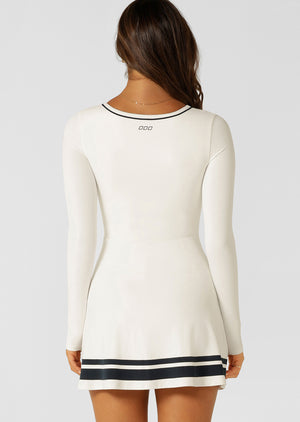 Lorna Jane Courtside Active Dress - Porcelain