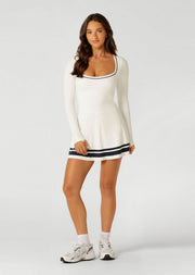 Lorna Jane Courtside Active Dress - Porcelain