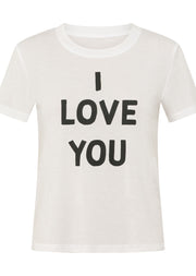 Lorna Jane I Love You Lounge T-shirt - White