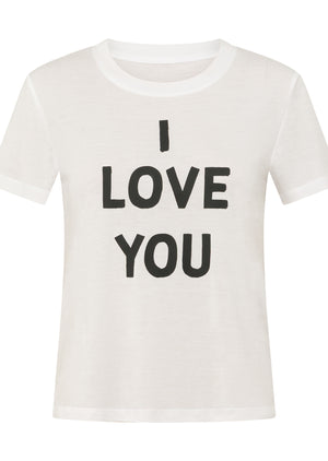 Lorna Jane I Love You Lounge T-shirt - White