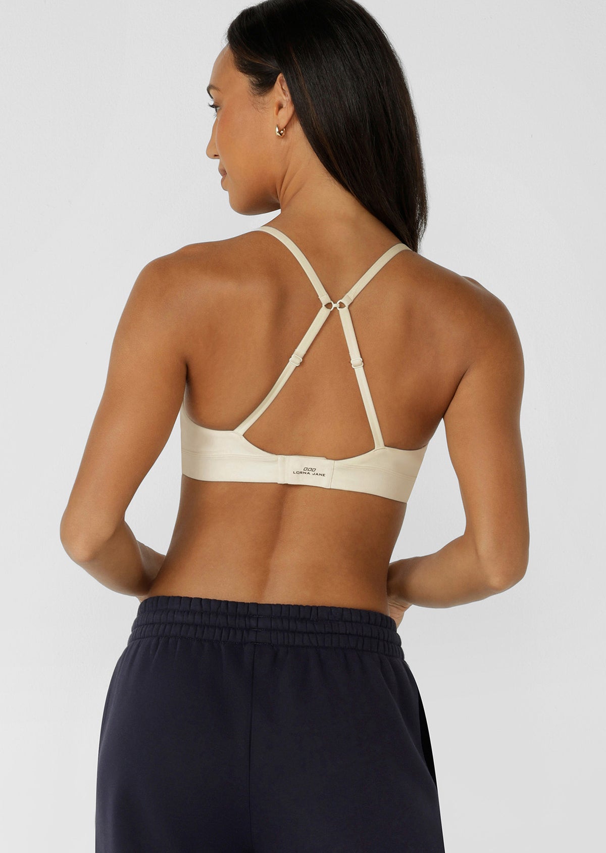 Lorna Jane Pure Bliss All Day Sports Bra - Cream