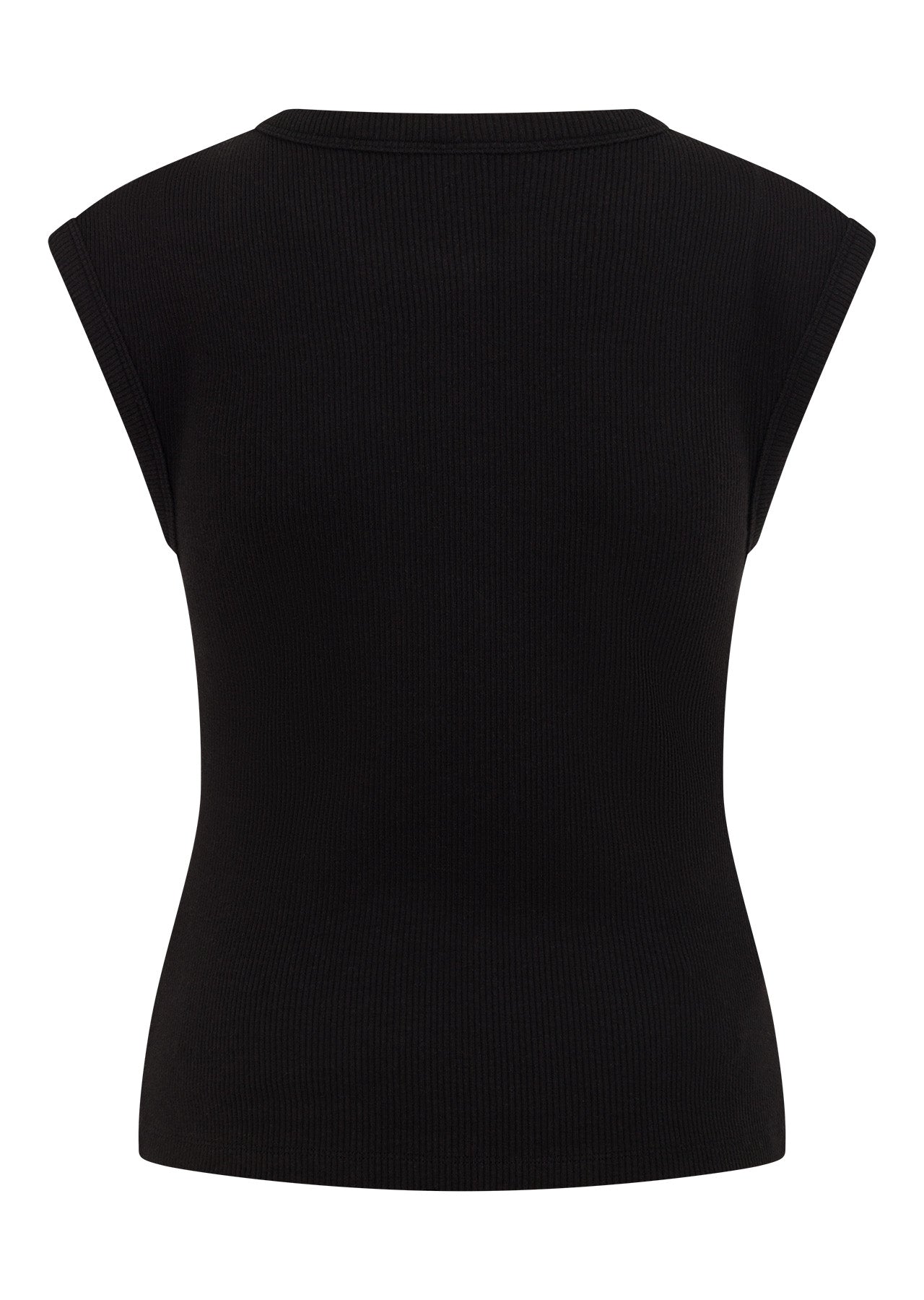Lorna Jane Paradise Rib Top - Black