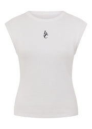 Lorna Jane Paradise Rib Top - White