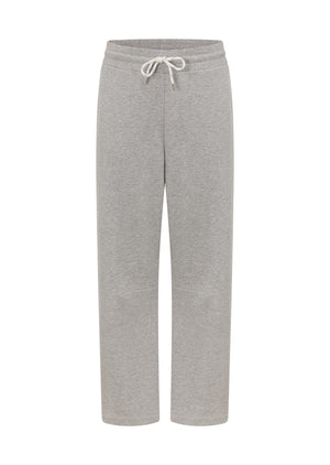 Lorna Jane Heritage Barrel Leg Sweatpants - Grey Marl