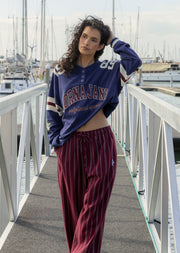 Lorna Jane Post Game Lightweight Sweat - Marine Blue