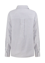 Lorna Jane Signature Long Sleeve Shirt - Multi Mini Stripe