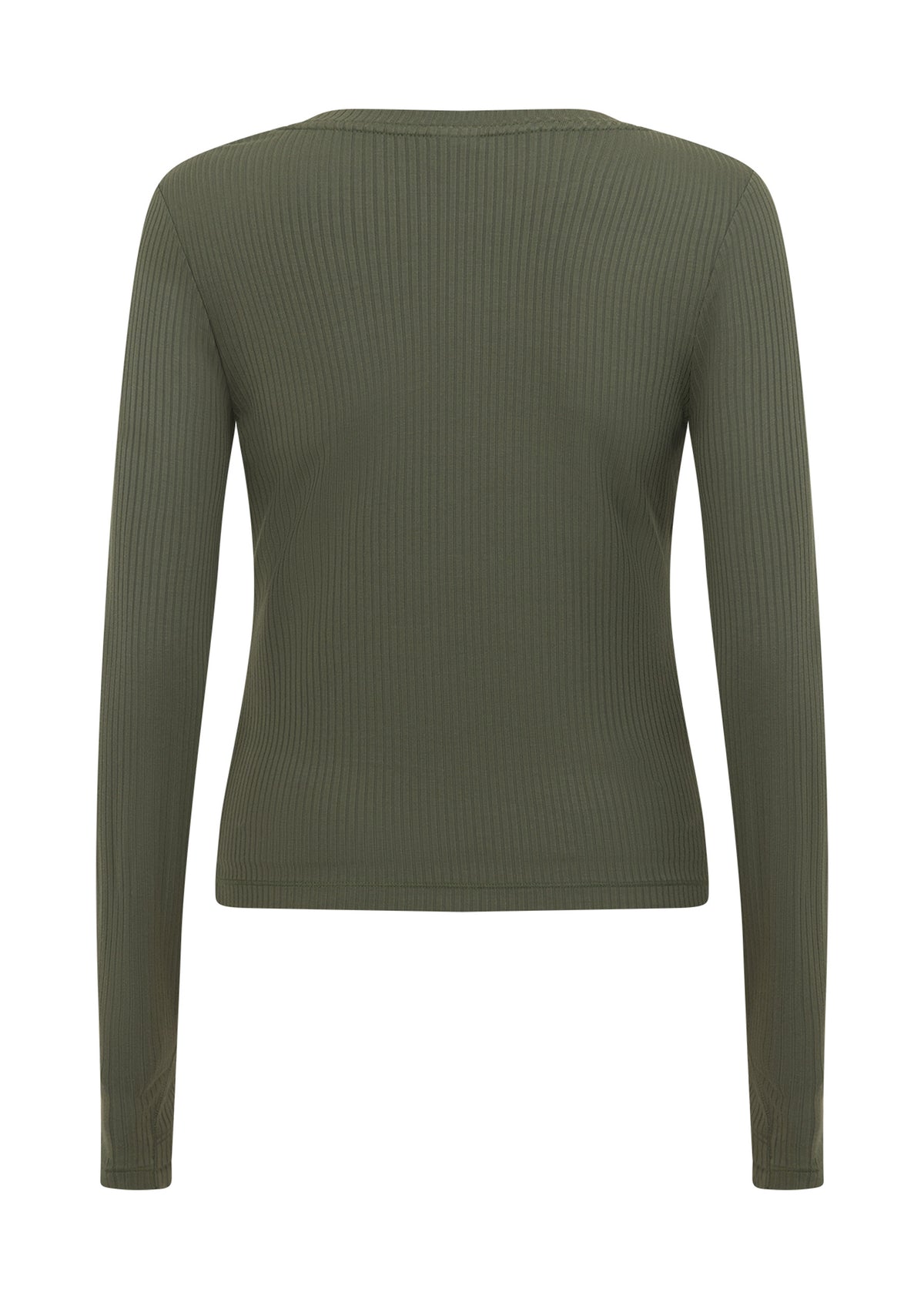 Lorna Jane Motion Long Sleeve Rib Top - Agave Green