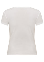 Lorna Jane Everyday Comfort Slim Rib T-Shirt - White